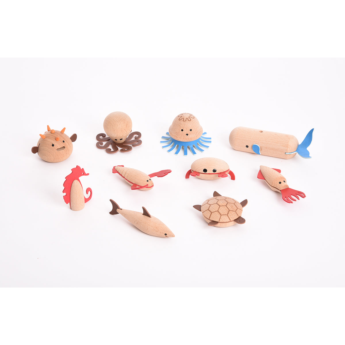 Tickit Wooden Sea Creatures