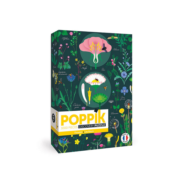 Poppik Puzzel Flowers. - ollibob kosmische kinderwinkel